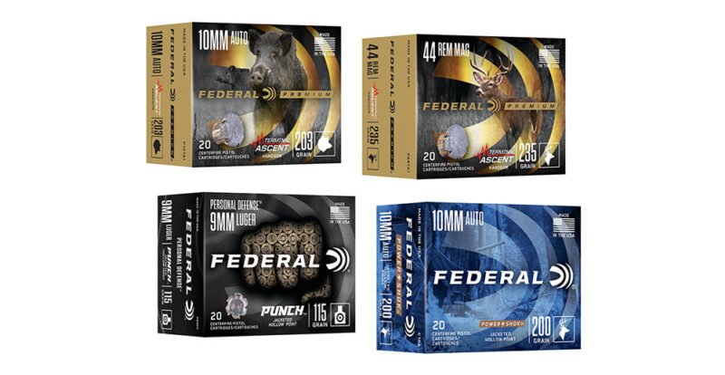 Federal Handgun Ammo Options