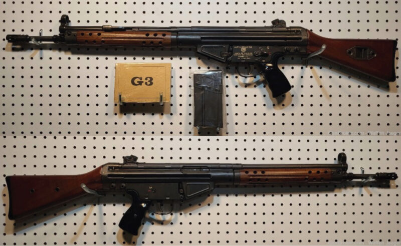 GunBroker Item #1130678690, HK G3 1962 3/62 1st Import Ultra Rare Full Pushpin Semi H&K Heckler Koch sold for $28,000.00 on 12/28/2025