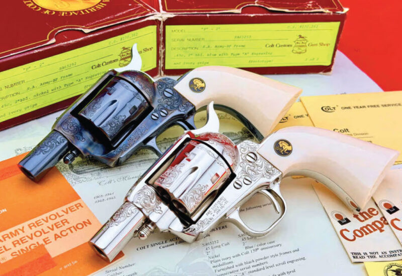 GunBroker Item #1141207234, Prototype Colt SAA 2" Factory Engraved sold for $21,525.00 on 12/14/2025