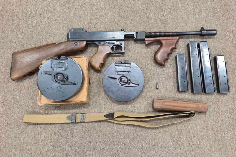 GunBroker Item #1143946594, West Hurly Thompson Auto Ordance 1928A1 sold for $28,000.00 on 12/26/2025