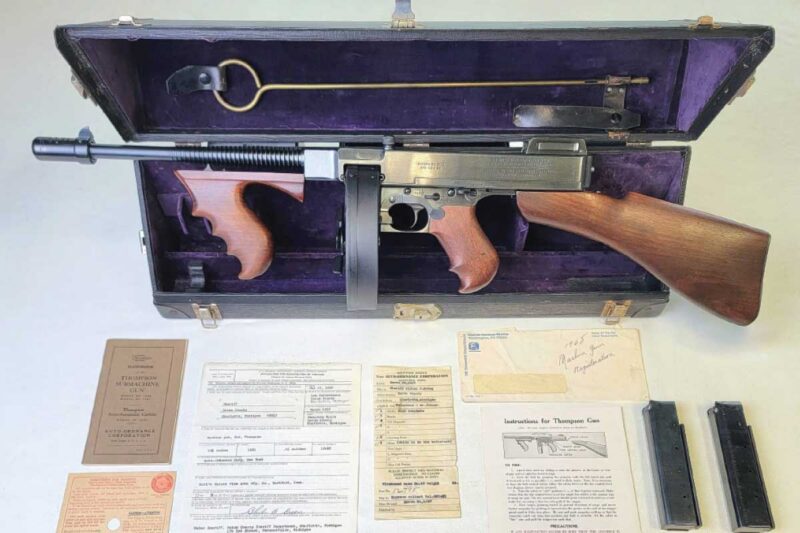 Gunbroker Item #1134539230, 98% Colt Thompson Model 1921 Machine Gun Sold For $89,999.99 On 1/14/2026