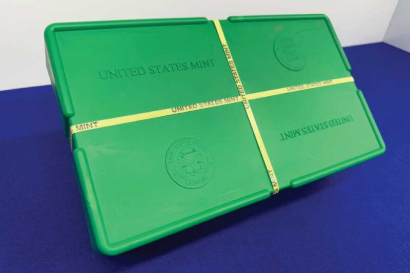 Gunbroker Item #1146846575, American Silver Eagle -Monster Box- Factory Sealed 2024- 500 Pieces -500oz Sold For $43,030.00 on 1/11/2026