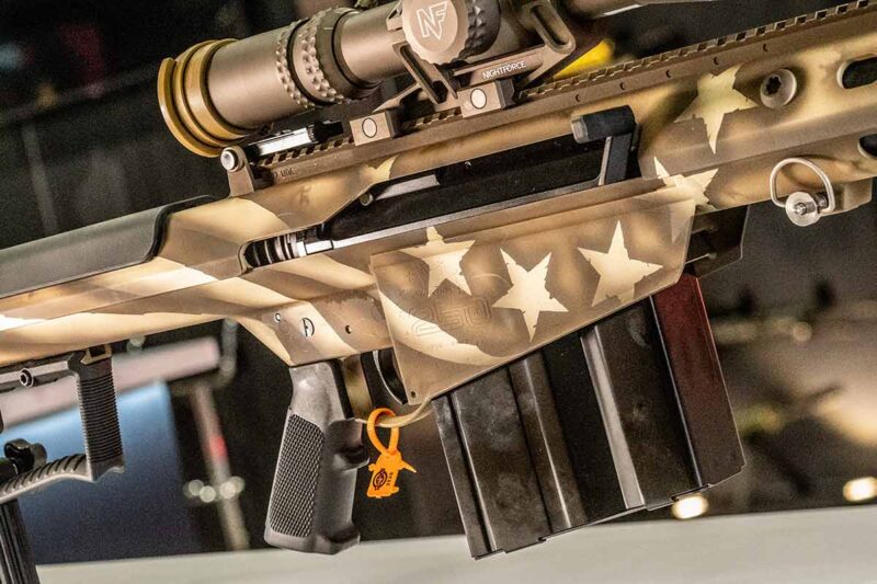 Upclose look at the Barrett America 250 M107A1 Limited Edition - New for 2026 