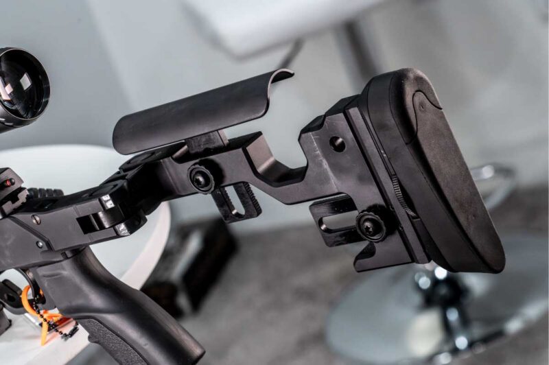 Offset Folding Stock for Enhanced Shooter Adaptability