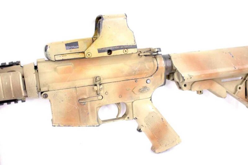 Gunbroker Item #1150823339, Factory Colt M16 Registered Receiver machine gun Sold For $32,703.00 on 1/22/2026