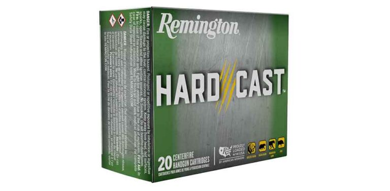 Remington Hard Cast Handgun Ammunition