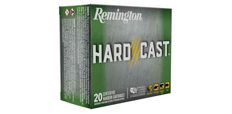Remington Hard Cast Handgun Ammunition
