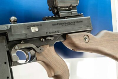 New 2026 Thompson 1927 A3 & T5P Models: .22 LR and Lightweight Alloy .45 ACP Explained [Video]