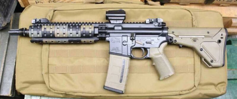 Gunbroker Item #1154071246, Colt M16 Machine Gun Package With 5 Complete Uppers 5.56mm 22LR 9mm 300BL Sold For $32,500.00on 2/14/2026