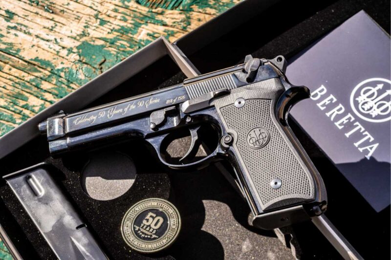 G10 grips and short reset trigger bar provide improved control and a smooth shooting experience.