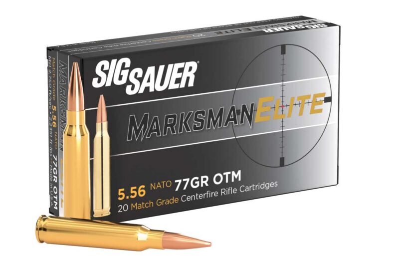 SIG SAUER 5.56 NATO 77gr Elite Match Grade