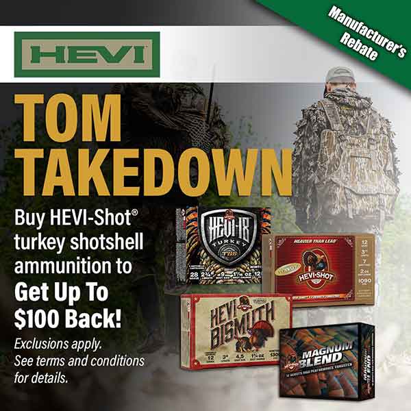 HEVI Ammunition Rebate