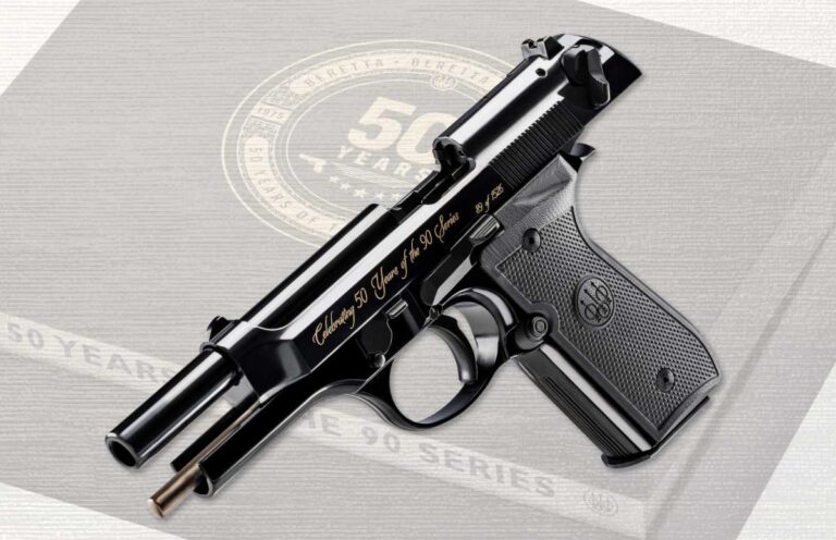 A limited-edition Beretta 92 SB celebrating 50 years of the 90 Series—classic design, modern upgrades, and only 1,526 made Image