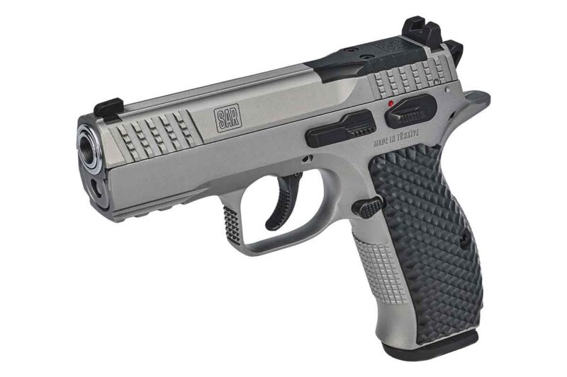 SAR 7 24c compact 9mm pistol CZ75 style concealed carry handgun