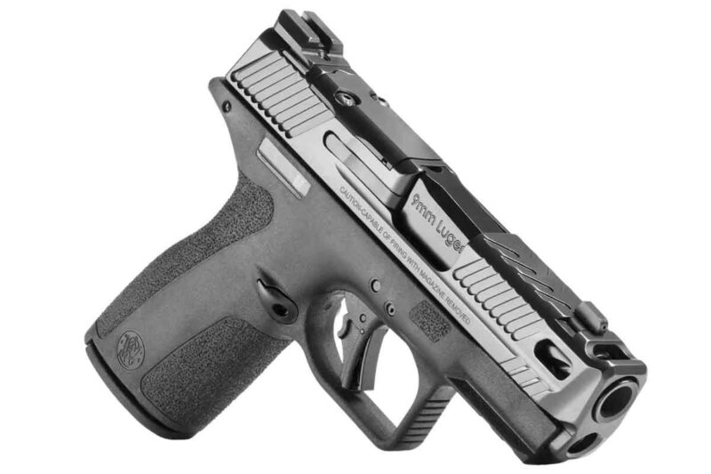 Smith and Wesson Shield X Carry Comp micro 9mm pistol ported barrel