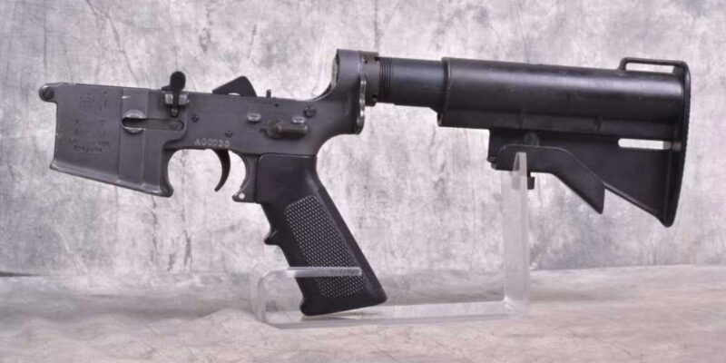 GunBroker Item #1155232628, Colt M16A1 Lower Receiver Sold For $25,025.00 on 3/1/2026