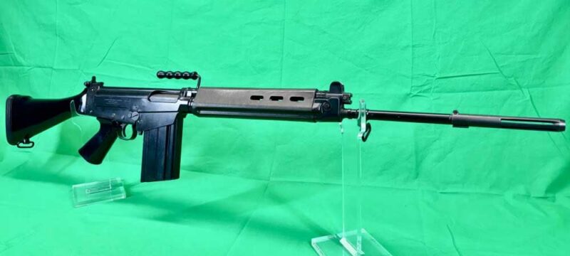 GunBroker Item #1158974658, Belgian FN FAL Machine Gun 50.00 Hard Times Armory Conversion Sold For $24,024.00 on 3/8/2026