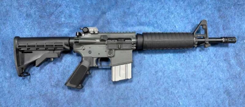Gunbroker Item #1157051757, Movie Gun E.A Co. J-15 AR15 Bushmaster 223 Sold For $23,677.00 on 3/1/2026