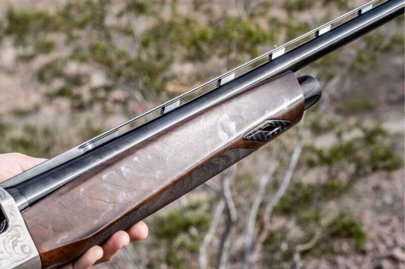 Steelium Plus barrel design improves shot pattern consistency and reduces felt recoil.