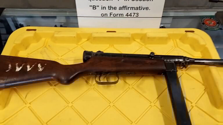 Beretta PM-12 9mm Submachine Gun W- Folding Stock-RangeToys 105 Auction # 1147882789