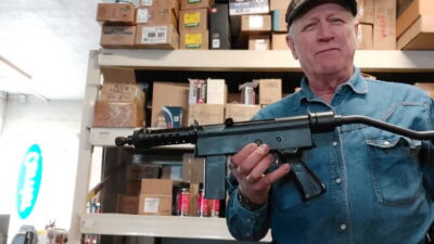 Bilboa FAU Uru 9mm Full Auto Submachine Gun-RangeToys 104 Auction # 1147986135