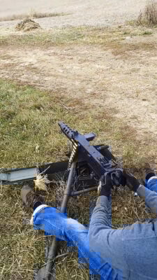 Browning M2 Ma Deuce 50 BMG Belt Fed Machine Gun W- Tripod-RangeToys 135 Auction # 1148002302