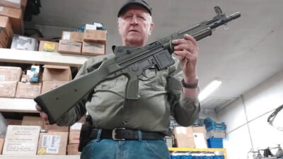 CETME-L 5.56x45 NATO OD Green Spanish Machine Gun-RangeToys 72 Auction # 1147931611