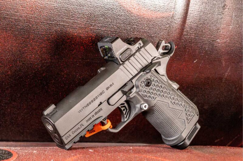 Factory optics-ready slide makes the EAA CMXXX ideal for defensive, range, or carry use.