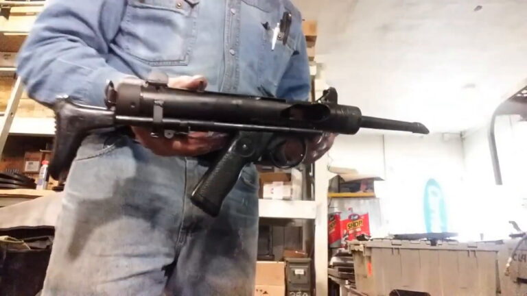 Famae PAF 9mm Full Auto Submachine Gun W- Sterling Mag-RangeToys 101 Auction # 1147985932