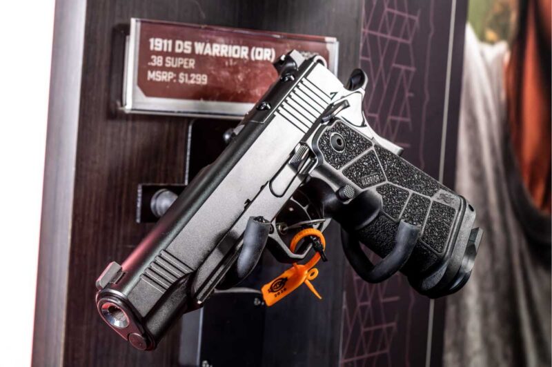 Available in 9mm, 10mm, .38 Super, and .45 ACP, the Kimber 1911 DS Warrior fits multiple shooting roles.