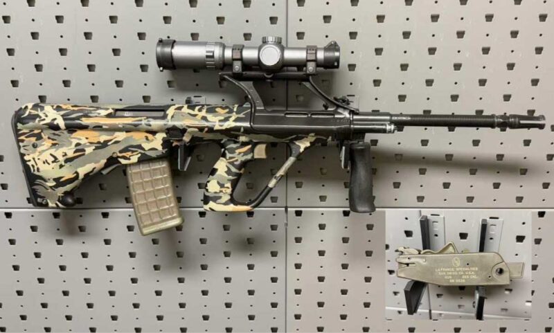 Gunbroker Item #1147183860, LaFrance Trigger Pack + Steyr AUG Host 5.56 223 Sold For $32,802.00 on 3/1/2026