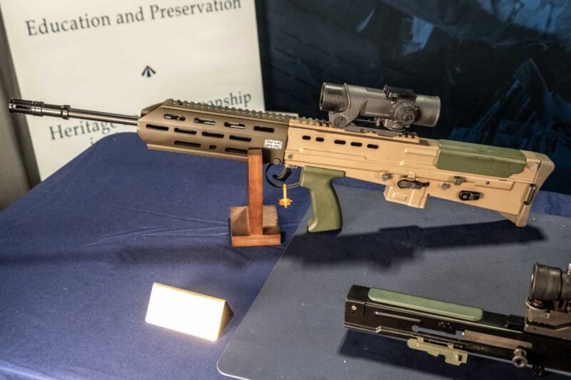 The L85A3 represents the latest modernized version still used by British forces today.