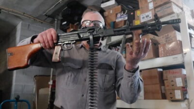 Polish Cirlce 11 RDP Belt Fed 7.62x39 Machine Gun Shorty-RangeToys 49 Auction # 1147907956