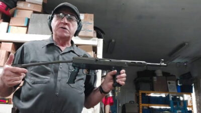 Socak 9mm Croatian Submachine Gun W- Folding Stock-RangeToys 89 Auction # 1147969469