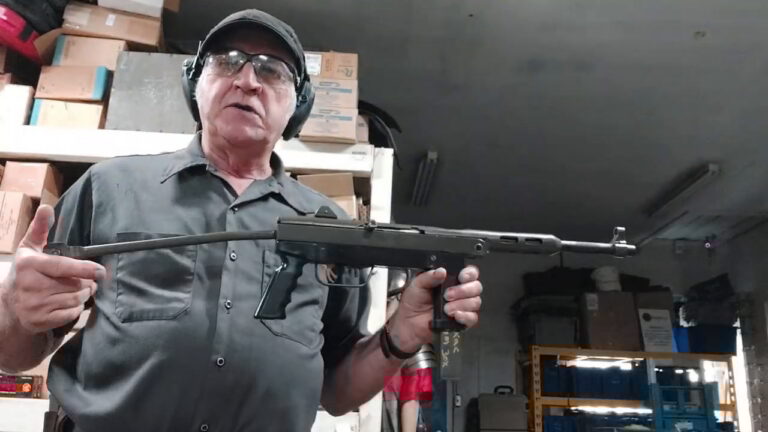 Socak 9mm Croatian Submachine Gun W- Folding Stock-RangeToys 89 Auction # 1147969469