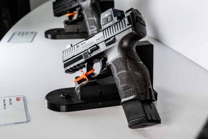 Integrated Flared Magwell for Faster Reloading Performance