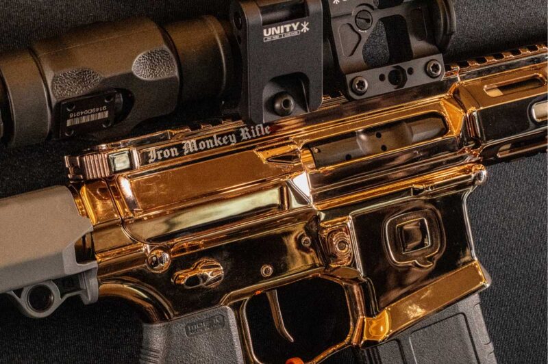 At its core, this custom rifle remains a true Honey Badger SBR.