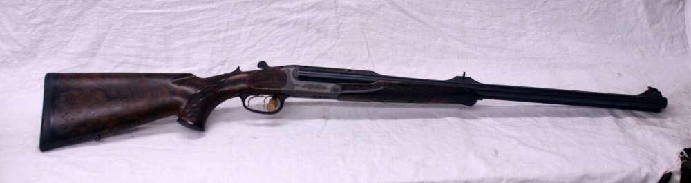 Blaser S2 Safari Luxus double rifle in .375 H&H Magnum, a premium dangerous-game platform known for precision and craftsmanship.