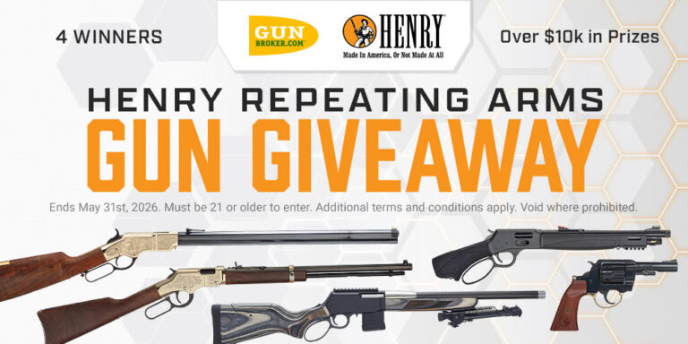 May 2026 – The Henry Repeating Arms May Gun Giveaway by GunBroker