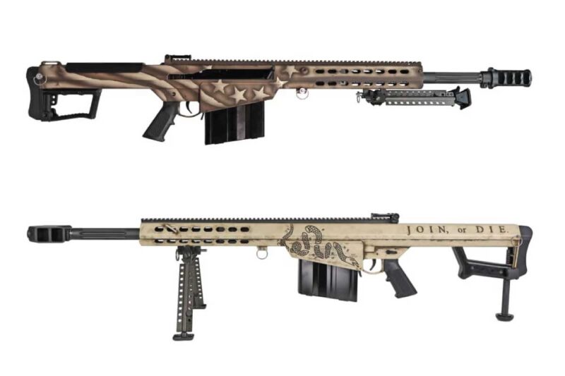 arrett Model 82A1 & M107A1 Limited Edition America's 250th Series Set 1776