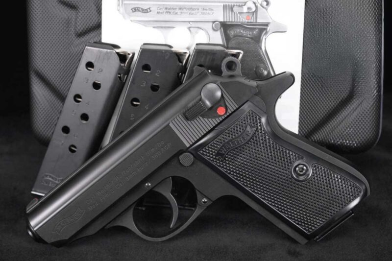 Walther PPK/S .380 ACP with 4 Magazines & Case