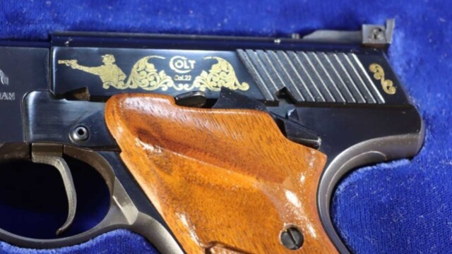 Colt-Model-S-Huntsman-Pistol-22LR-TARGET-Custom-Master's-Edition_engraving_detail