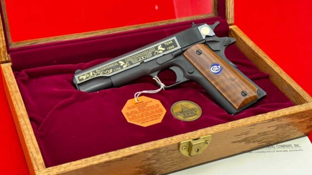 _Rare-1996-Colt-1911_Tennessee-Highway-Patrol_FACTORY-ENGRAVED_