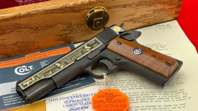 Rare-1996-Colt-1911_Tennessee-Highway-Patrol_FACTORY-ENGRAVED_Colt Custom Shop Guns on GunBroker.com