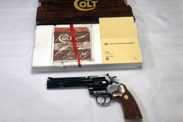 Colt Boa #324 of 1200 - In Box with Papers - Holy Grail of Snake Gun Collecting - GunBroker.com Item 1004475764 Colt-Boa-#324-of-1200_with-box-detail-view