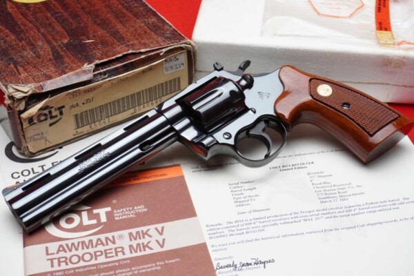 Colt Boa #680 of 1200, 1985 -In Box & Lettered- Holy Grail of Snake gun collecting - GunBroker.com Item 1001363481 Colt-Boa-680-of-1000-In-Box-Lettered-Collector - Top 22 Most Expensive Guns Sold on GunBroker - August 2023