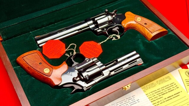 HOLY GRAIL Colt BOA Factory Cased Set .357 Mag #173-174 *KING OF SNAKES*
