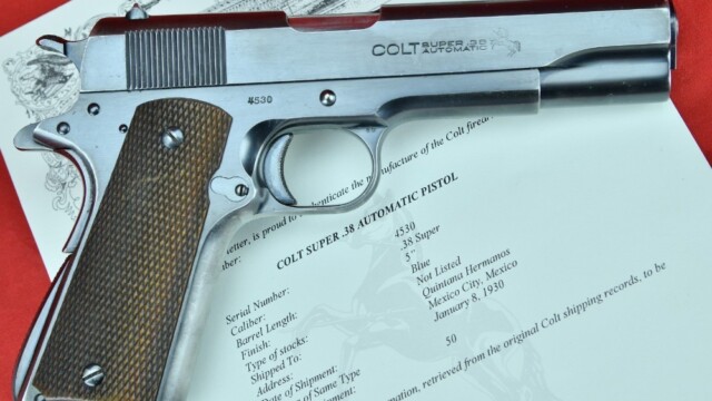 RARE & FINE 1930 Colt PRE WAR 38 Super Pistol - *SHIPPED TO MEXICO CITY*