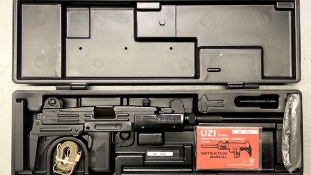 IMI Uzi 9mm Registered Machine Gun