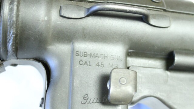 CO US M3 GREASE GUN TRANSFERABLE 45ACP 7 MAGAZINES SPARE BARREL